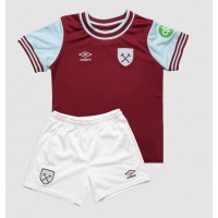 West Ham United Heimtrikotsatz Kinder 2024-25 Kurzarm (+ Kurze Hosen)